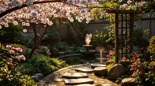 10 idées créatives pour aménager votre jardin zen relaxant