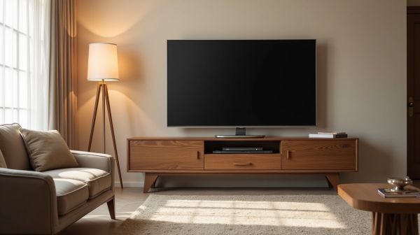 Choisir un meuble TV en bois pour un salon élégant