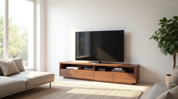 Choisir un meuble TV en bois pour un salon élégant