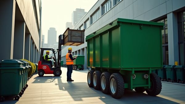 Comment gérer l'évacuation des déchets avec location benne