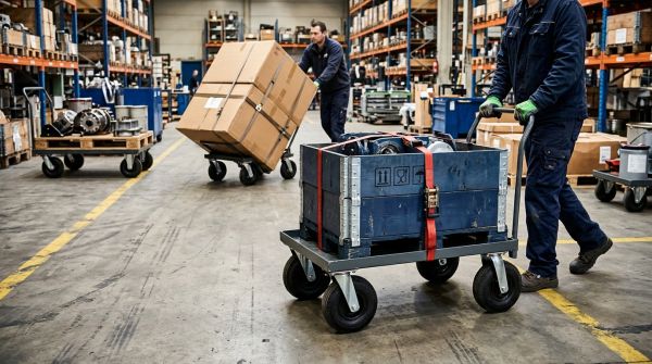 Top 5 plateaux roulants pour transporter vos lourdeurs en toute sécurité