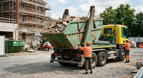 Top stratégies pour optimiser l'évacuation des déchets avec benne